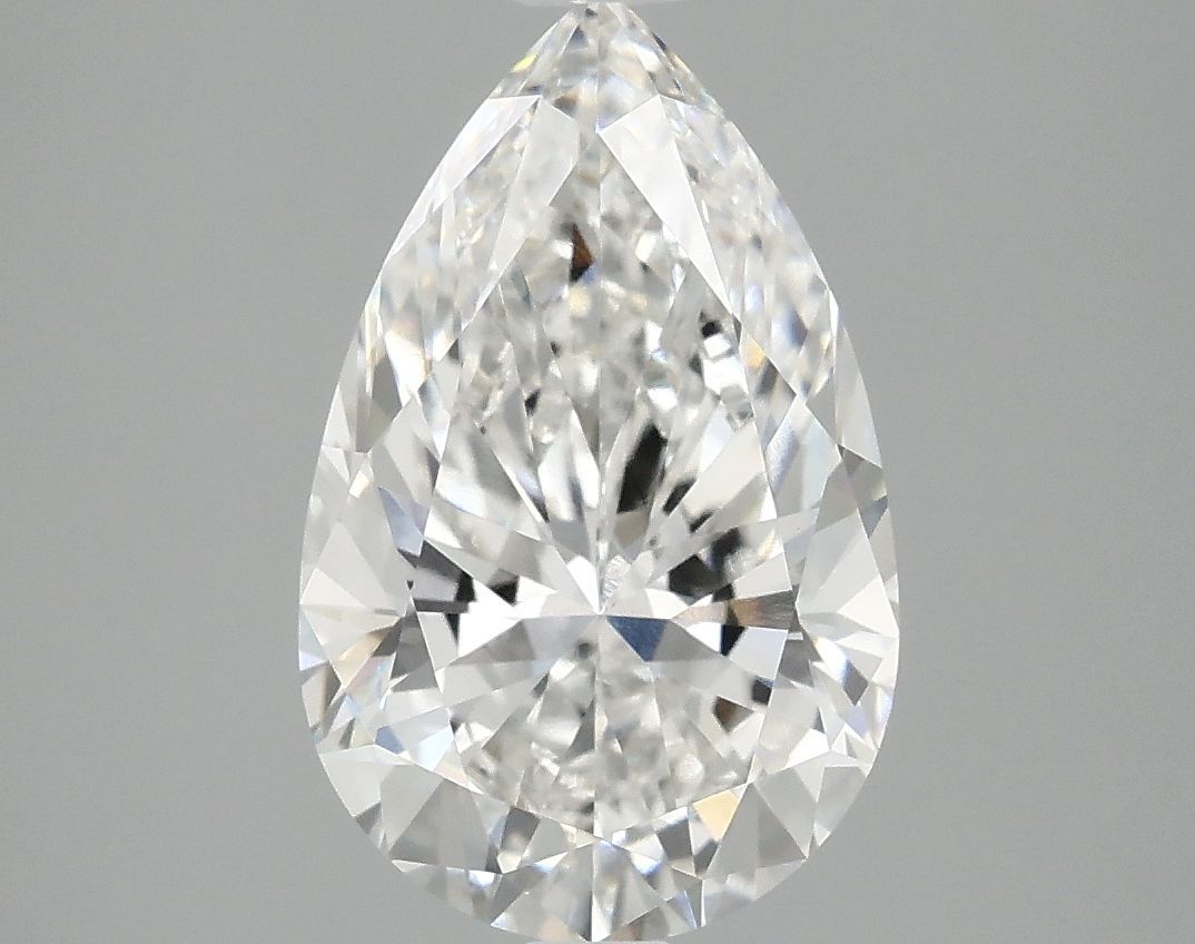 3.02 ct. pear Lab Grown Diamond front image