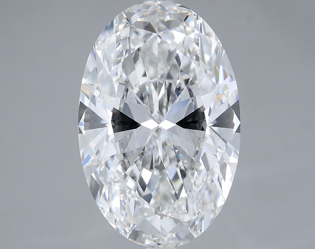 5.02 ct. oval Lab Grown Diamond front image