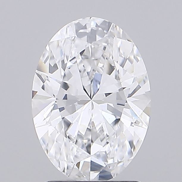 1.22 ct. oval Lab Grown Diamond front image