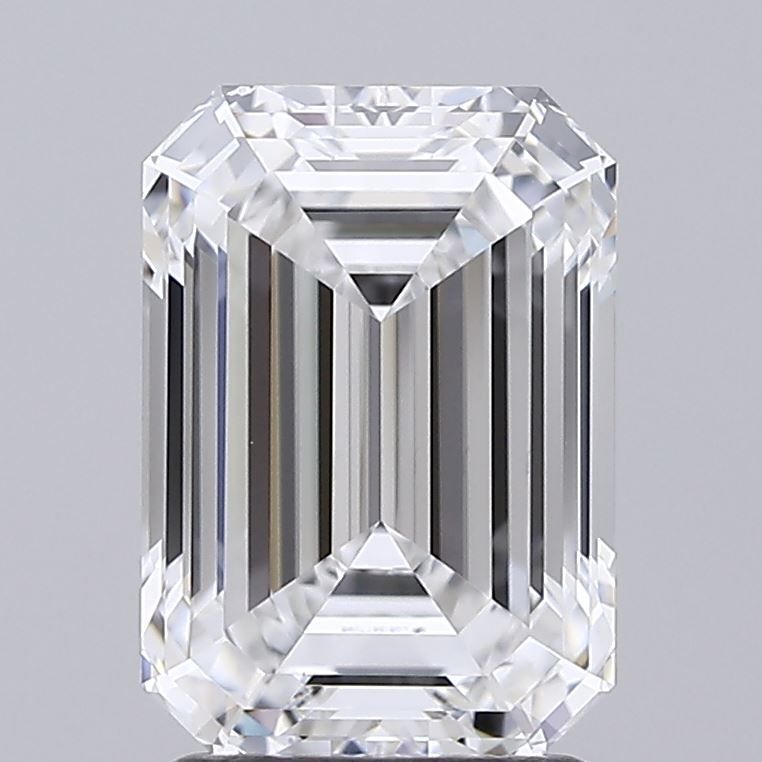 2.43 ct. emerald Lab Grown Diamond front image