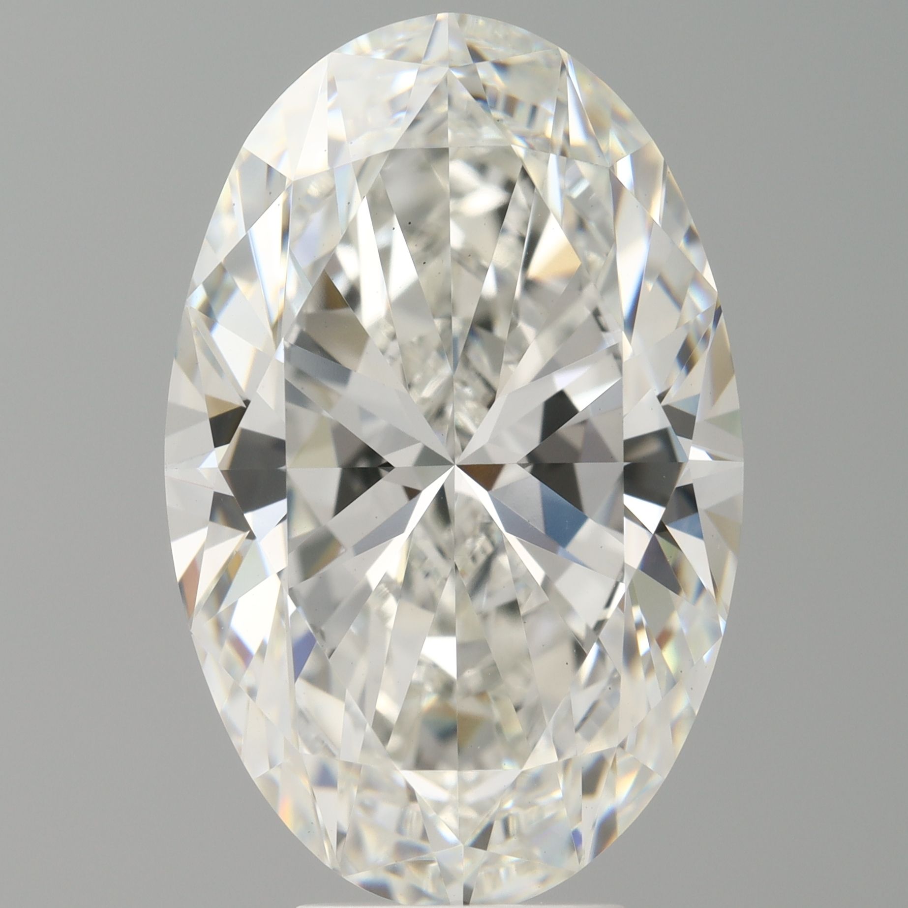 7.07 ct. oval Lab Grown Diamond front image