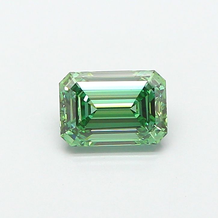 1.55 CT Fancy Vivid Green EMERALD