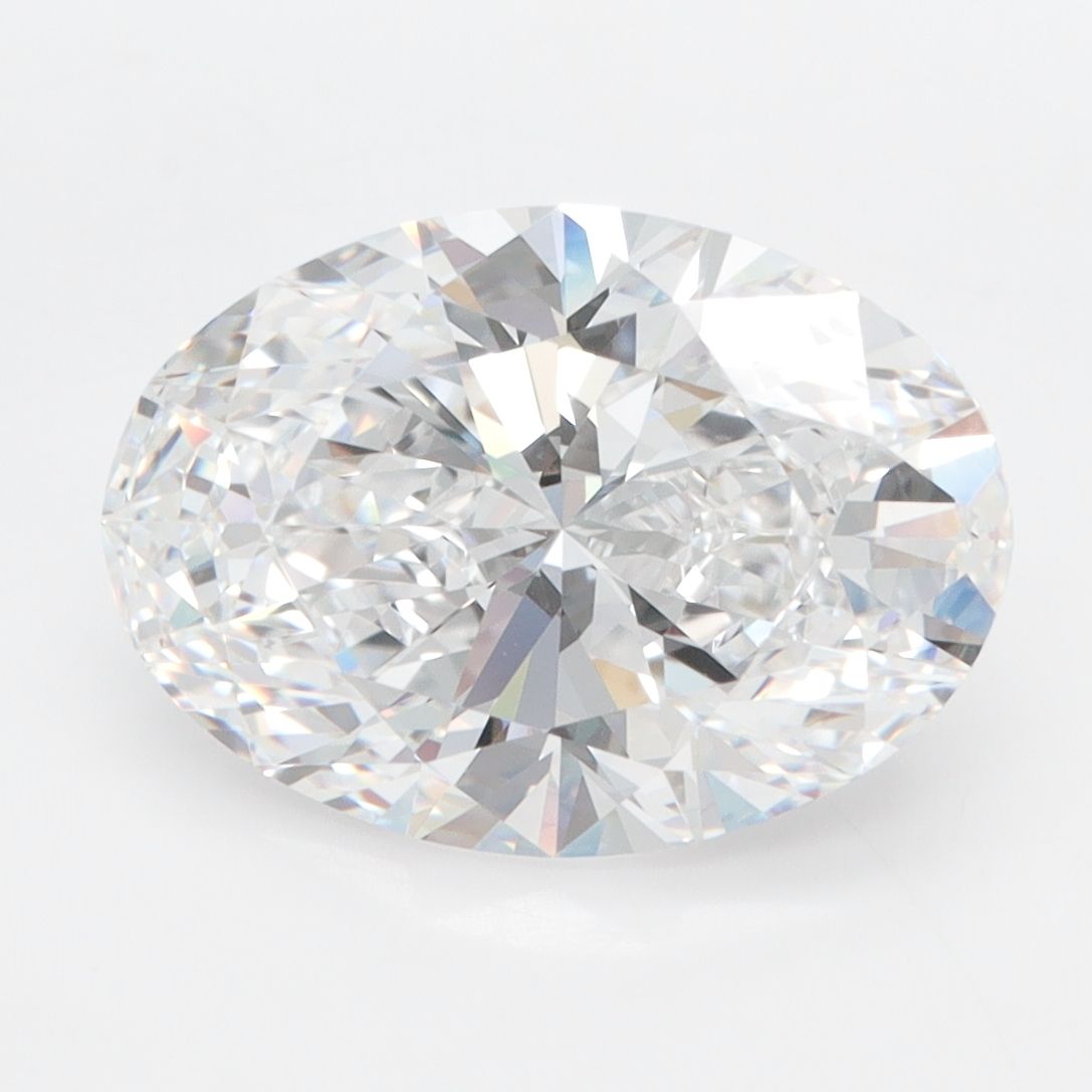 4.06 ct. oval Lab Grown Diamond front image
