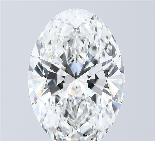 8.03 ct. oval Lab Grown Diamond front image