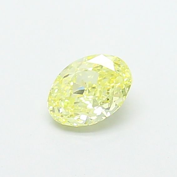 0.55 CT Fancy Yellow OVAL