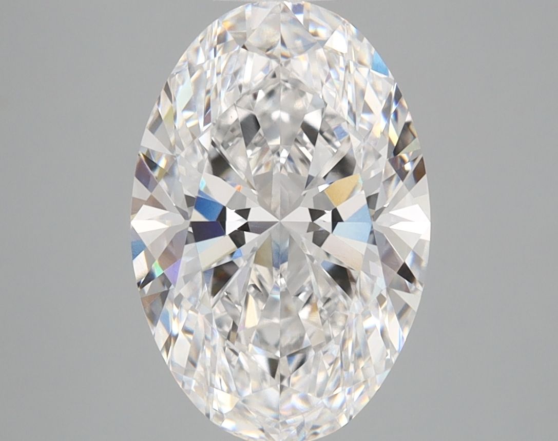 3.07 ct. oval Lab Grown Diamond front image