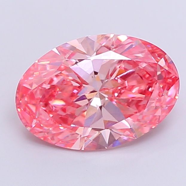 4.18 ct. oval Lab Grown Diamond front image
