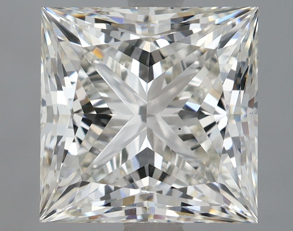 3.75 ct. princess Lab Grown Diamond front image