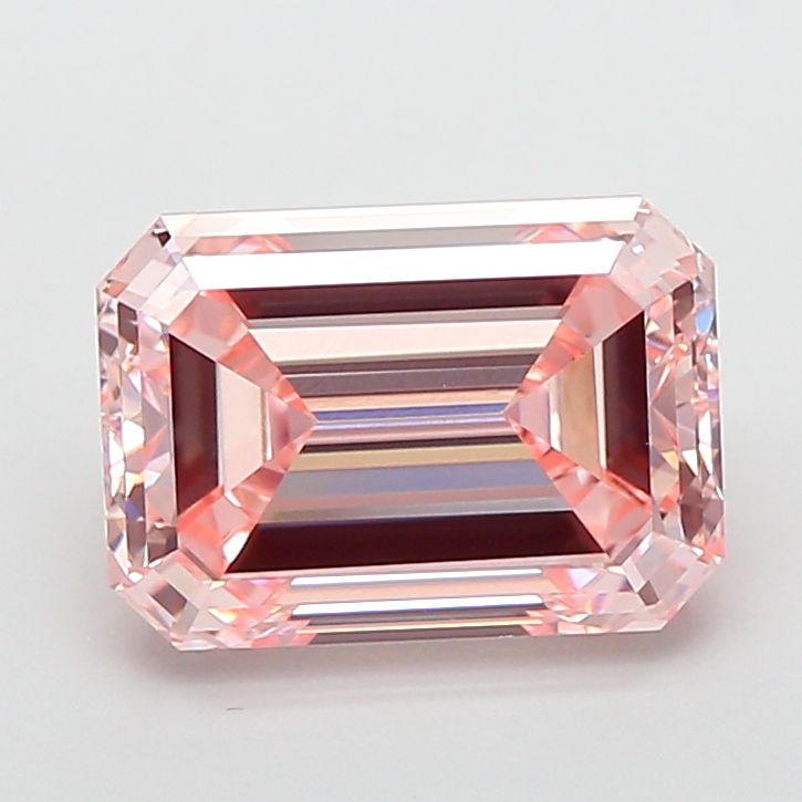 3.04 ct. emerald Lab Grown Diamond front image