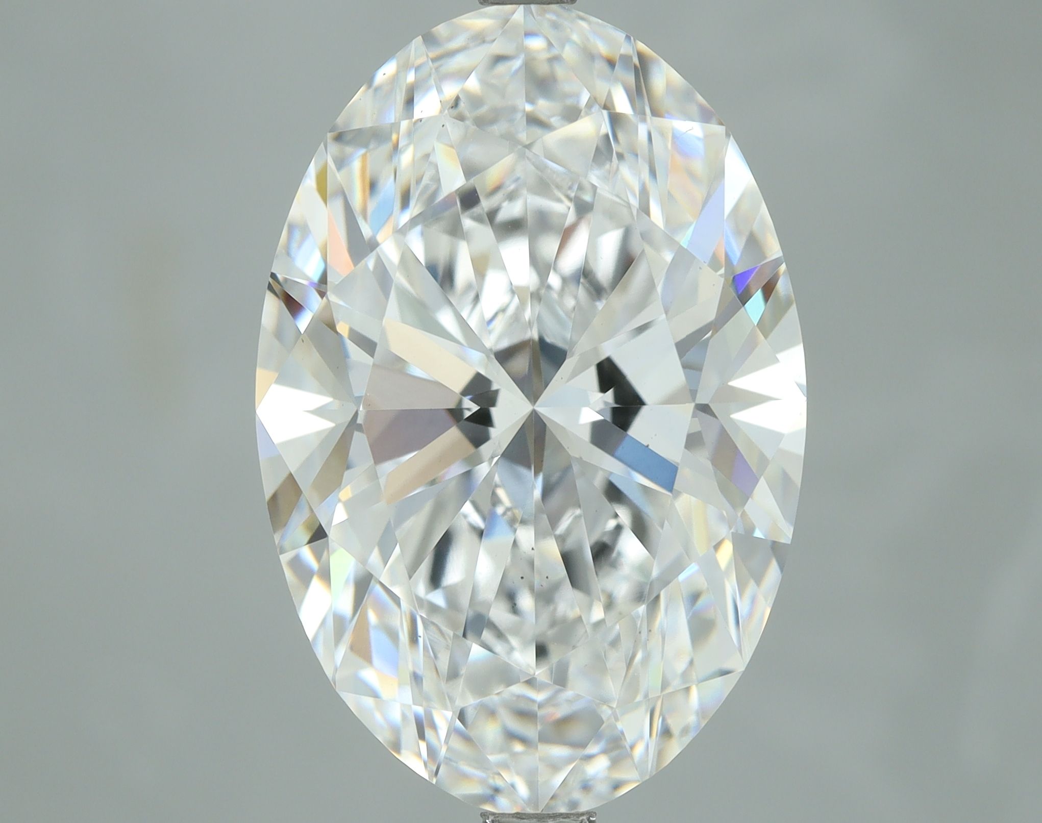 7.29 ct. oval Lab Grown Diamond front image