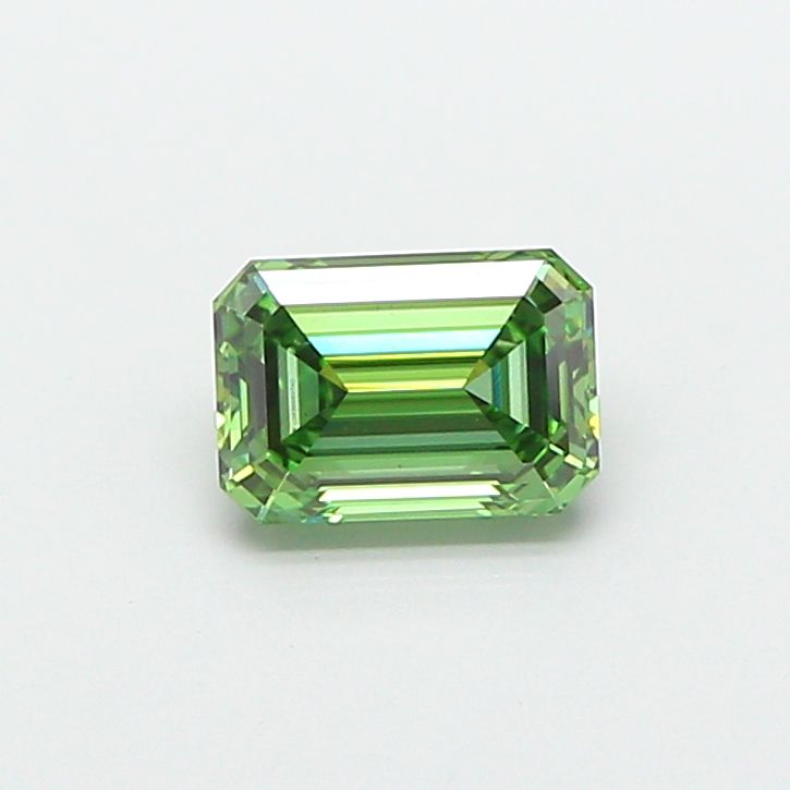 1.51 CT Fancy Vivid Green EMERALD