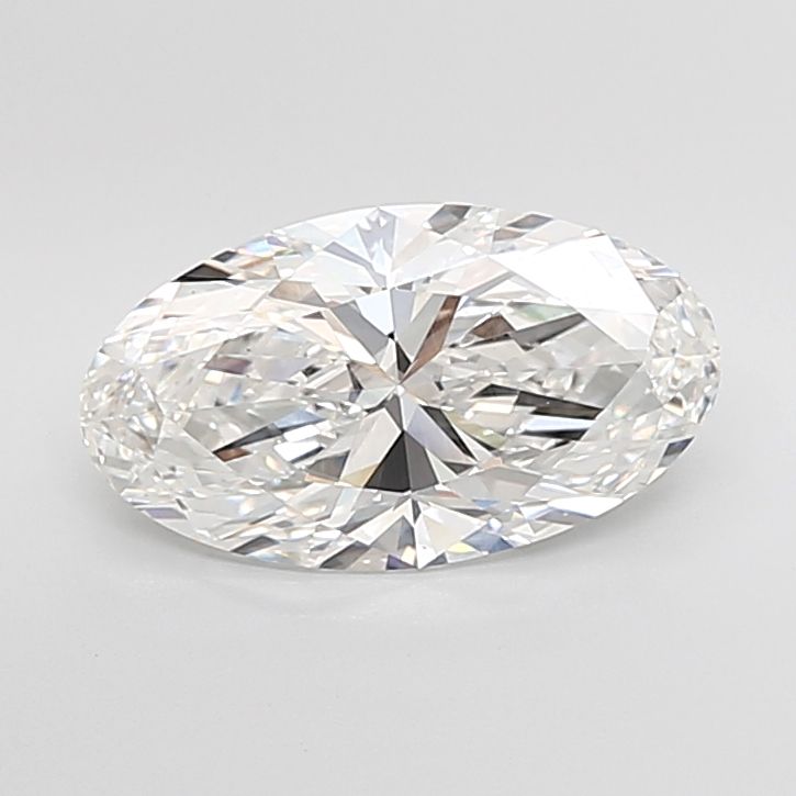 5.31 ct. oval Lab Grown Diamond front image