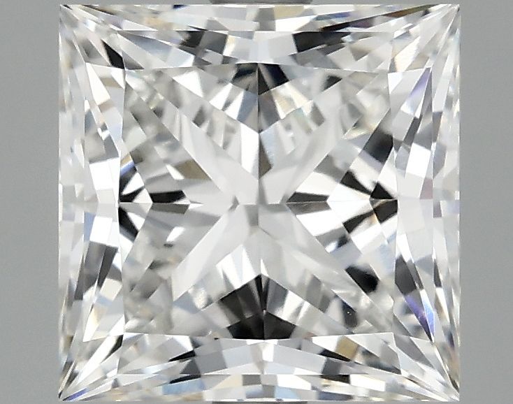 3.02 ct. princess Lab Grown Diamond front image