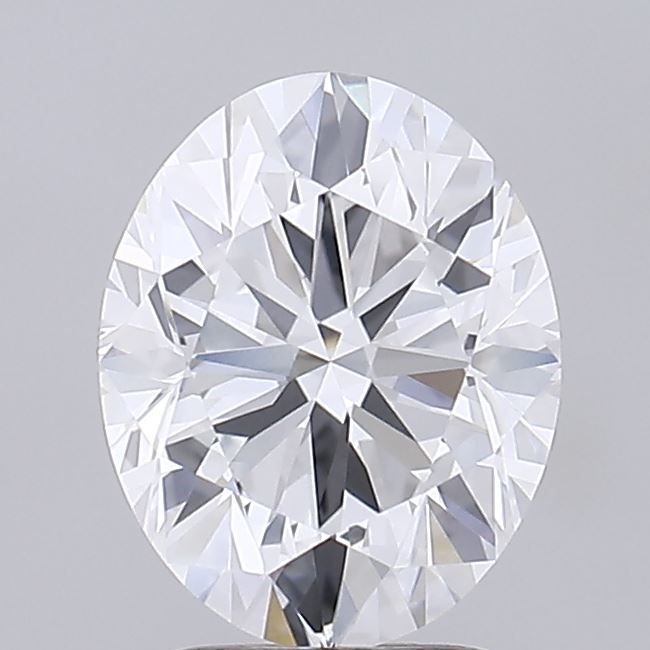 2.84 ct. oval Lab Grown Diamond front image