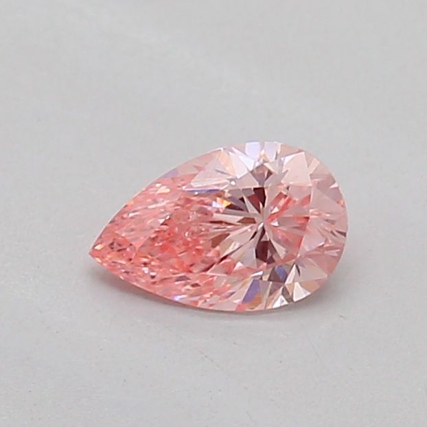0.19 CT Fancy Vivid Pink PEAR