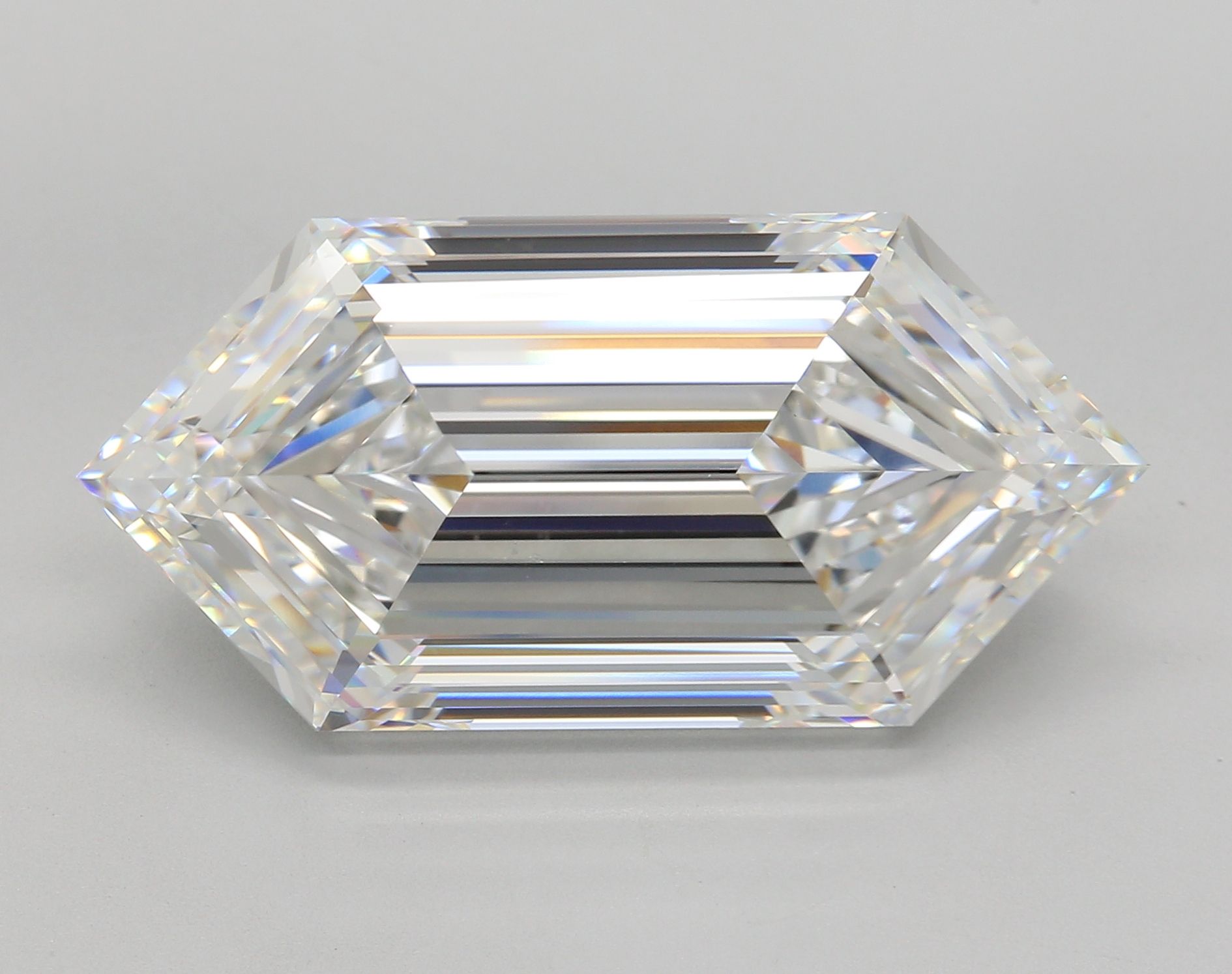 15.07 ct lab-grown Hexagonal Diamond