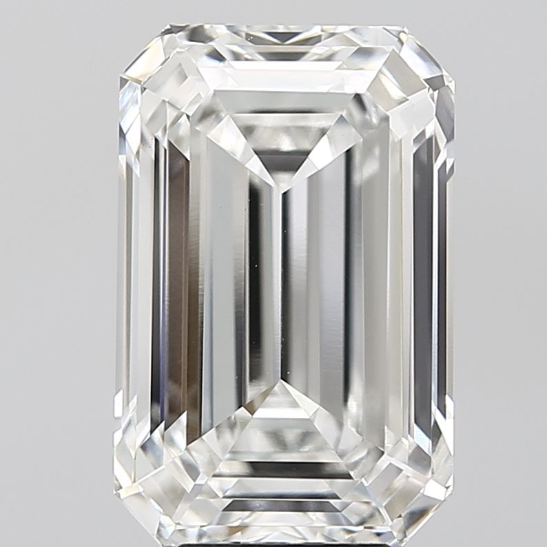 7.08 ct. emerald Lab Grown Diamond front image