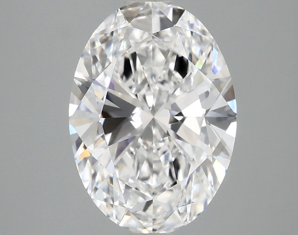 2.88 ct. oval Lab Grown Diamond front image