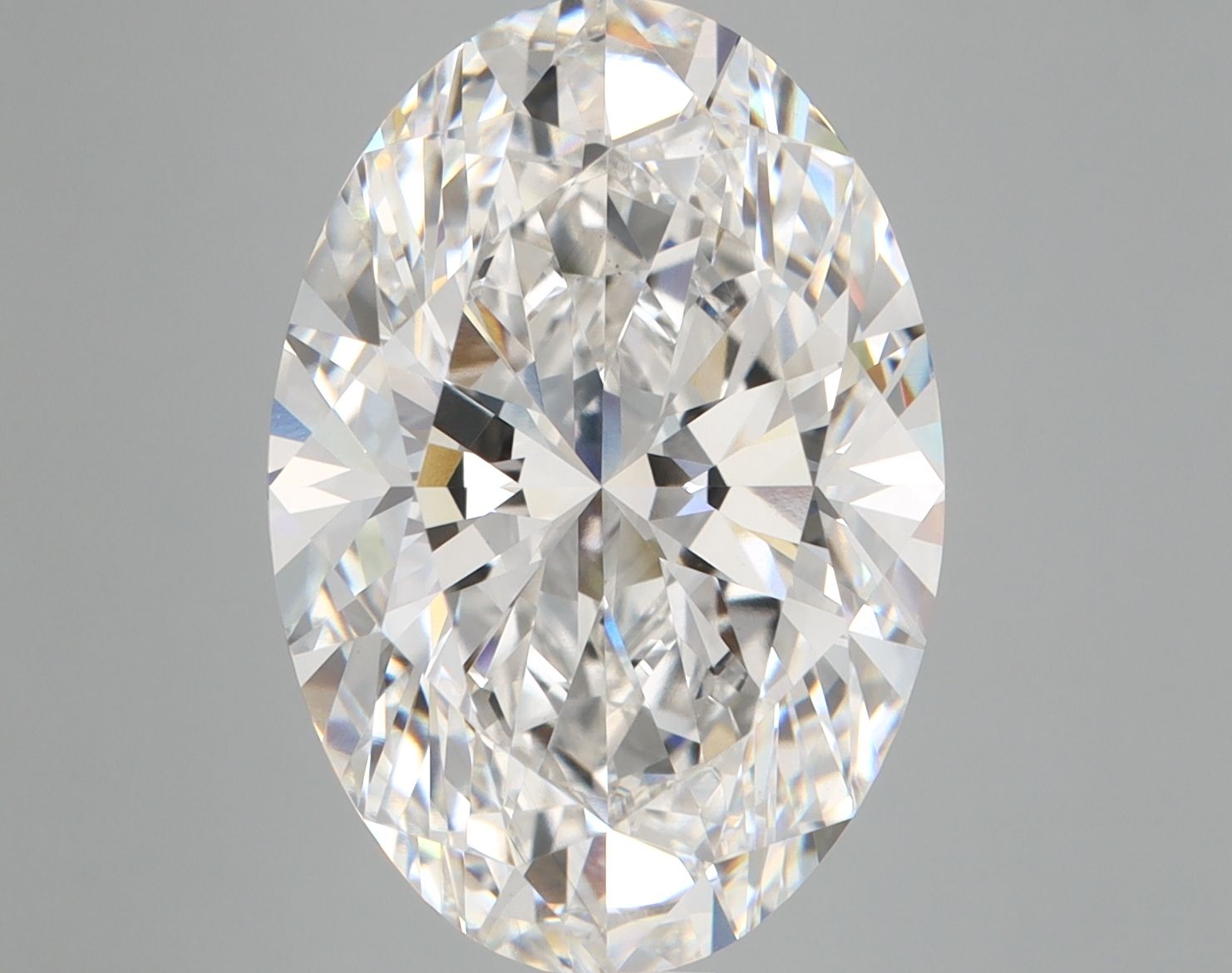 8.18 ct. oval Lab Grown Diamond front image