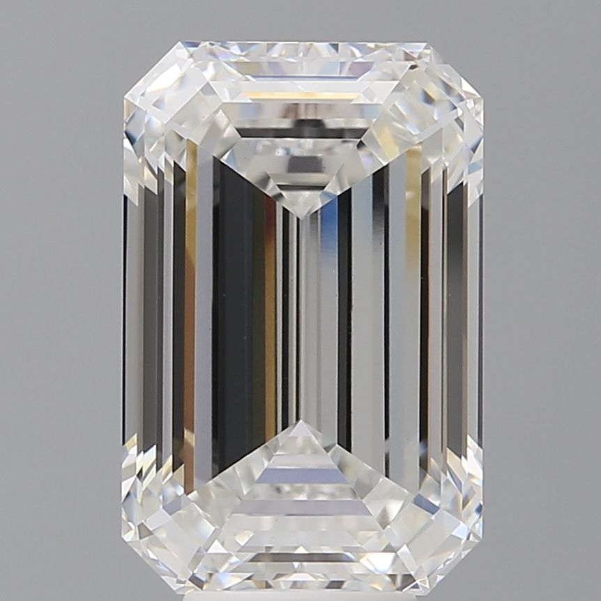 8.02 ct. emerald Lab Grown Diamond front image