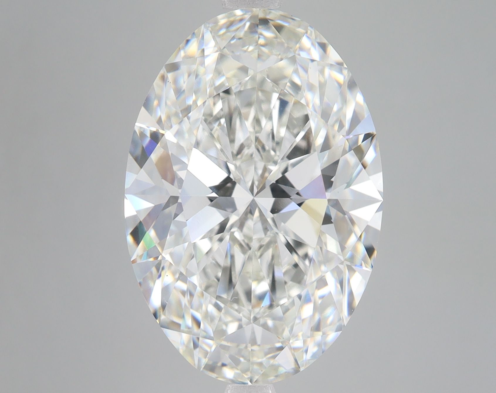 10.10 ct. oval Lab Grown Diamond front image