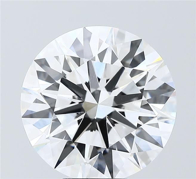 7.04 ct. round Lab Grown Diamond front image