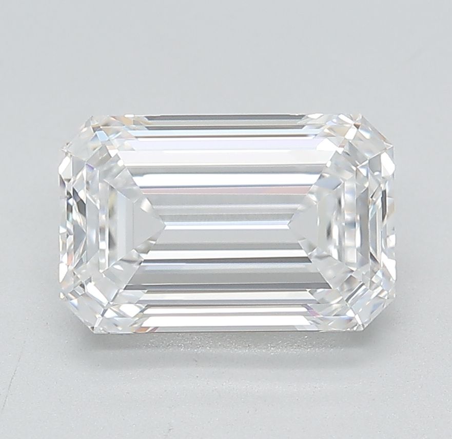 2.57 ct. emerald Lab Grown Diamond front image