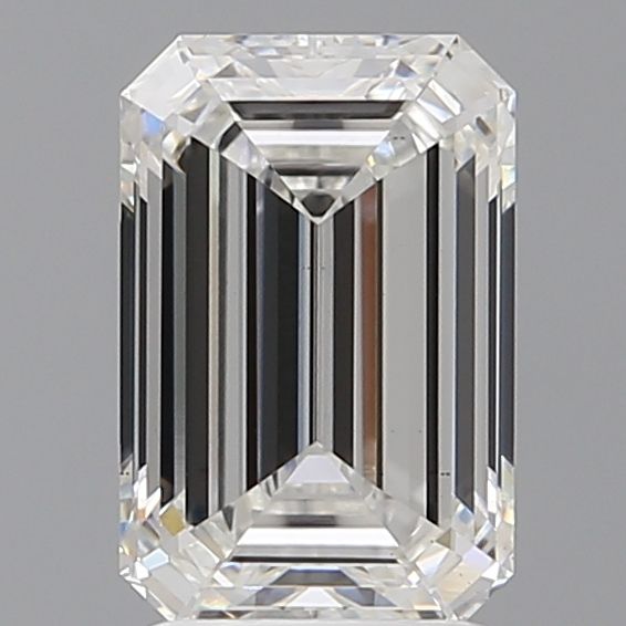 2.45 ct. emerald Lab Grown Diamond front image
