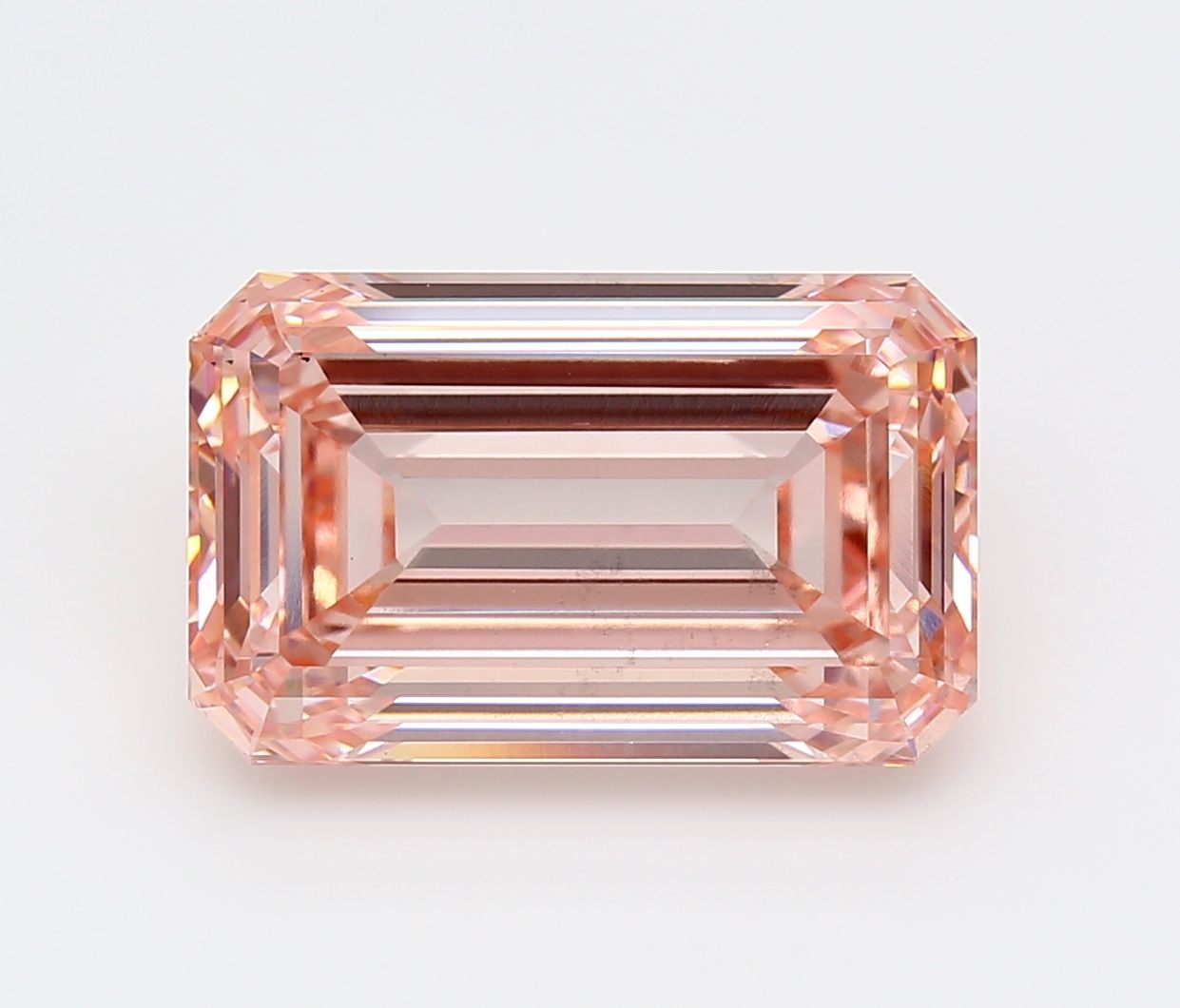10.11 ct. emerald Lab Grown Diamond front image