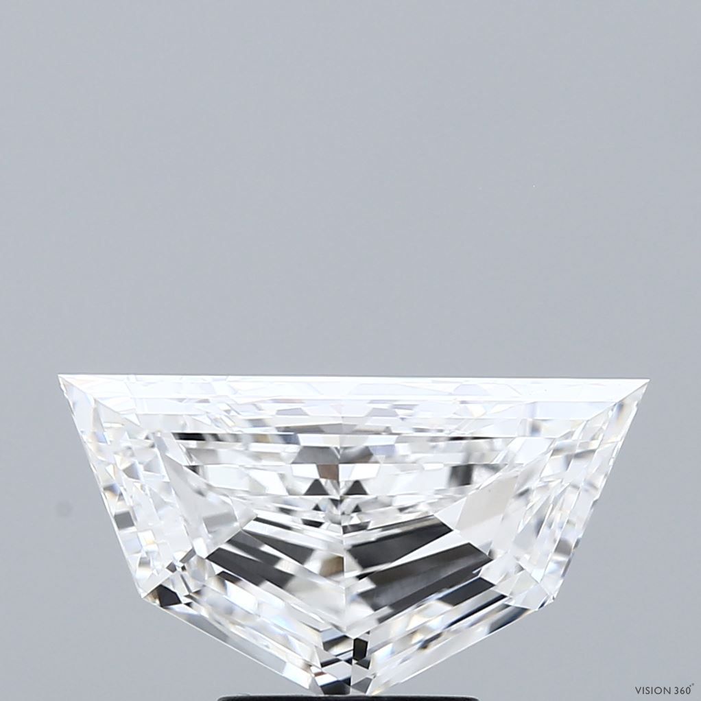 3.12 ct lab-grown Pentagonal Diamond
