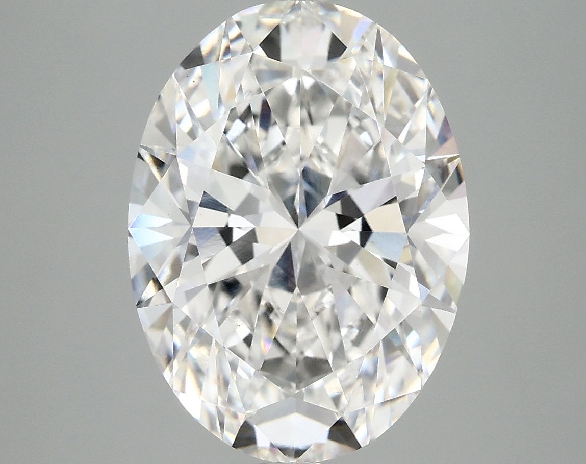 4.90 ct. oval Lab Grown Diamond front image