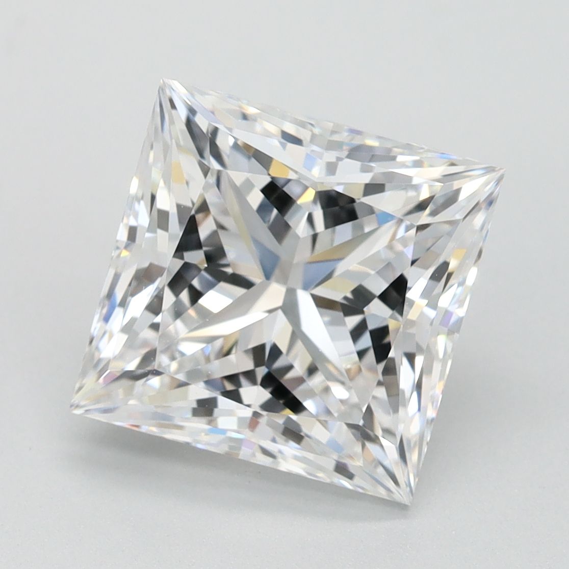 3.42 ct. princess Lab Grown Diamond front image