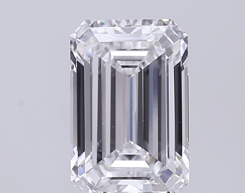 3.54 ct. emerald Lab Grown Diamond front image