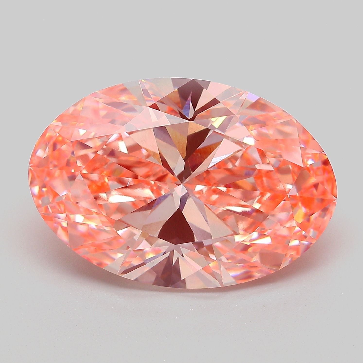 10.09 ct. oval Lab Grown Diamond front image