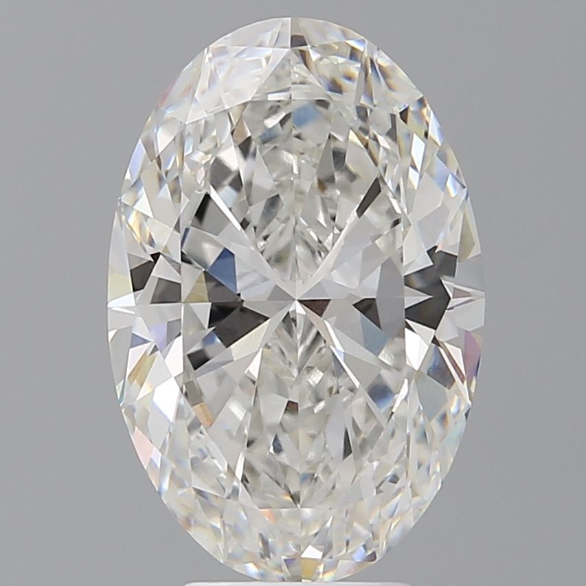 5.58 ct. oval Lab Grown Diamond front image