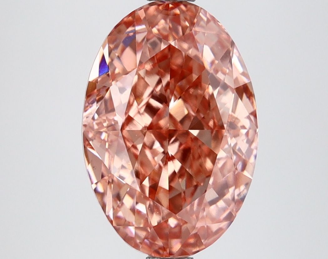 3.53 ct. oval Lab Grown Diamond front image