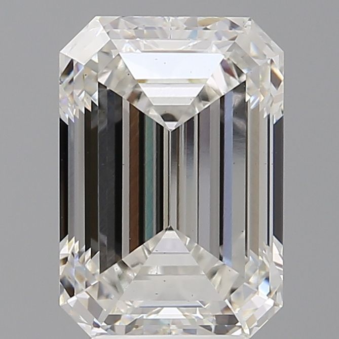 4.60 ct. emerald Lab Grown Diamond front image
