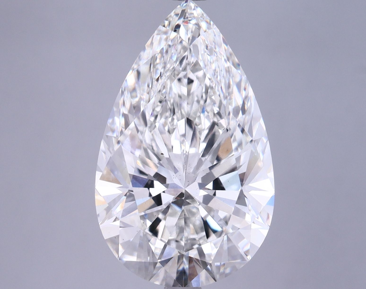 6.35 ct. pear Lab Grown Diamond front image