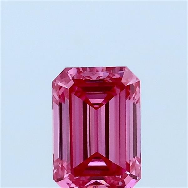 0.6 CT Fancy Vivid Pink EMERALD