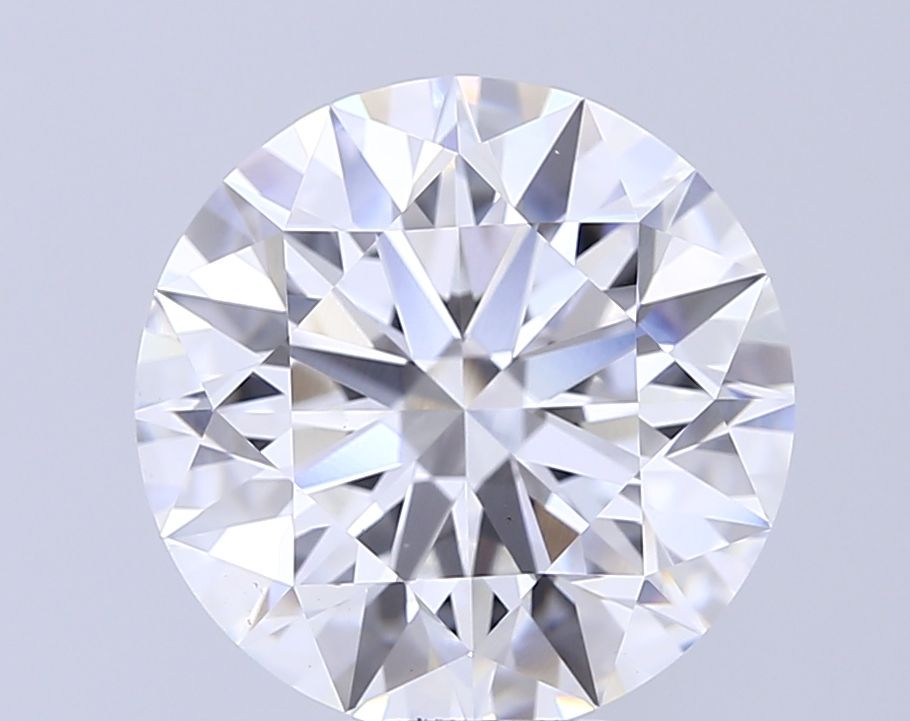 6.25 ct. round Lab Grown Diamond front image