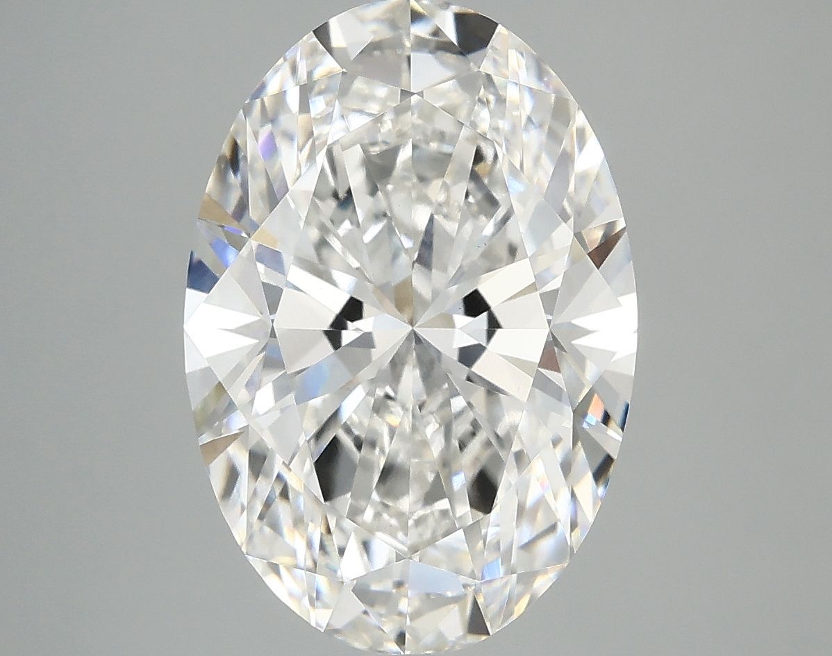 5.09 ct. oval Lab Grown Diamond front image