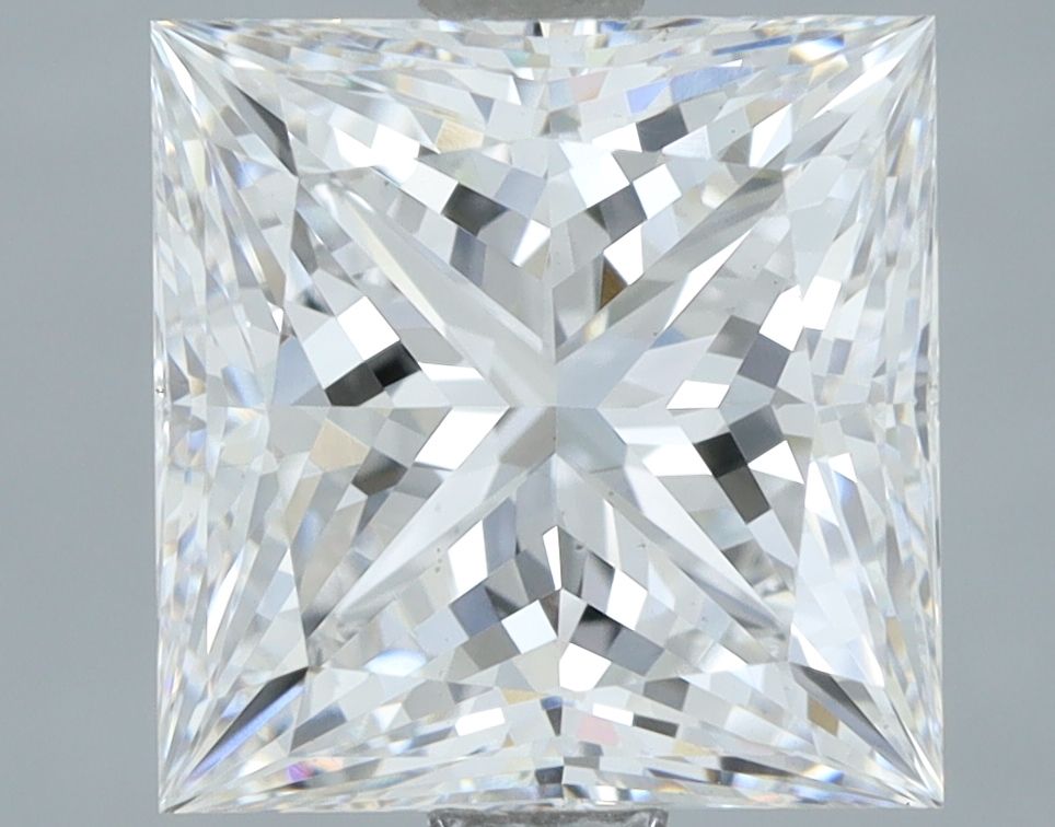 2.57 ct. princess Lab Grown Diamond front image
