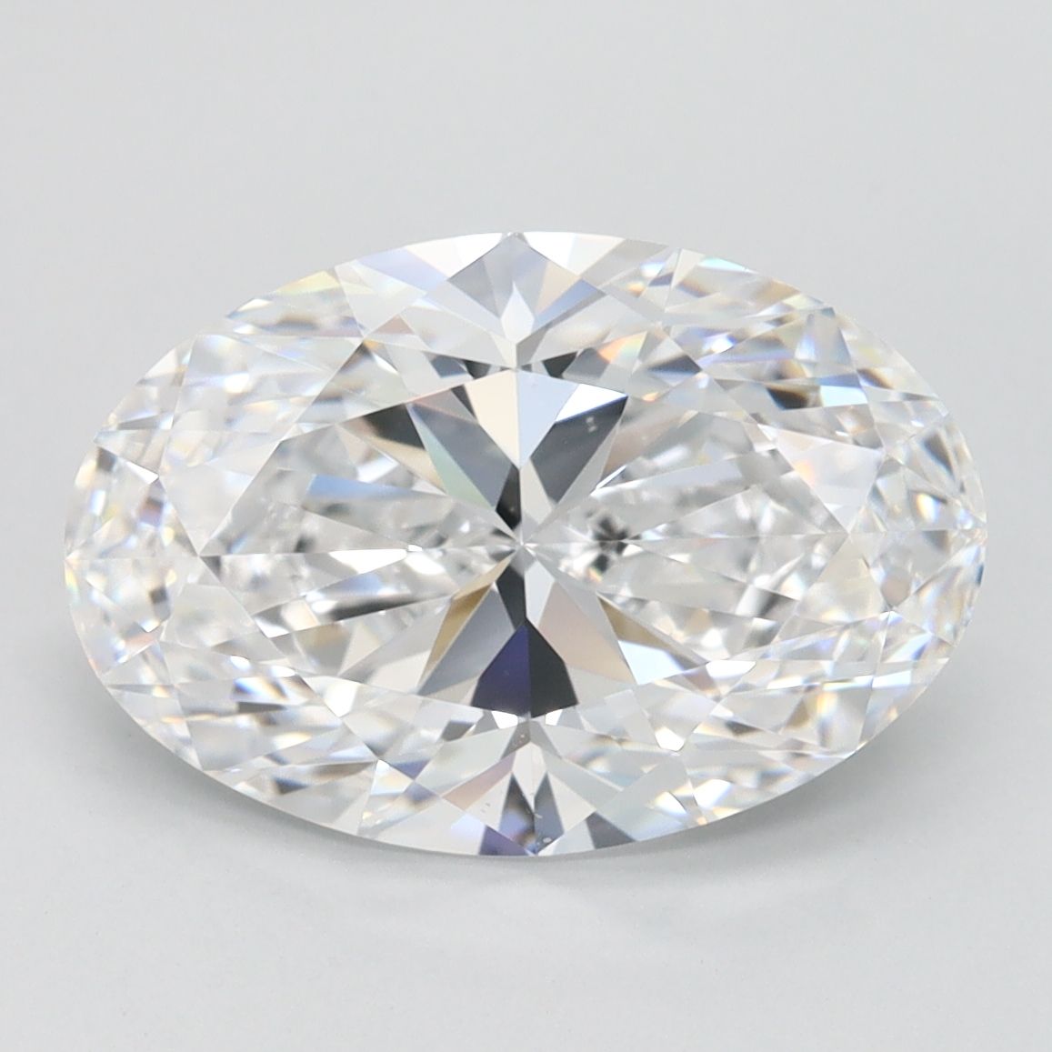 3.06 ct. oval Lab Grown Diamond front image