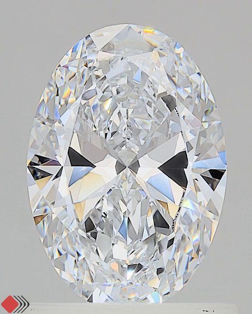 0.96 ct. oval Lab Grown Diamond front image