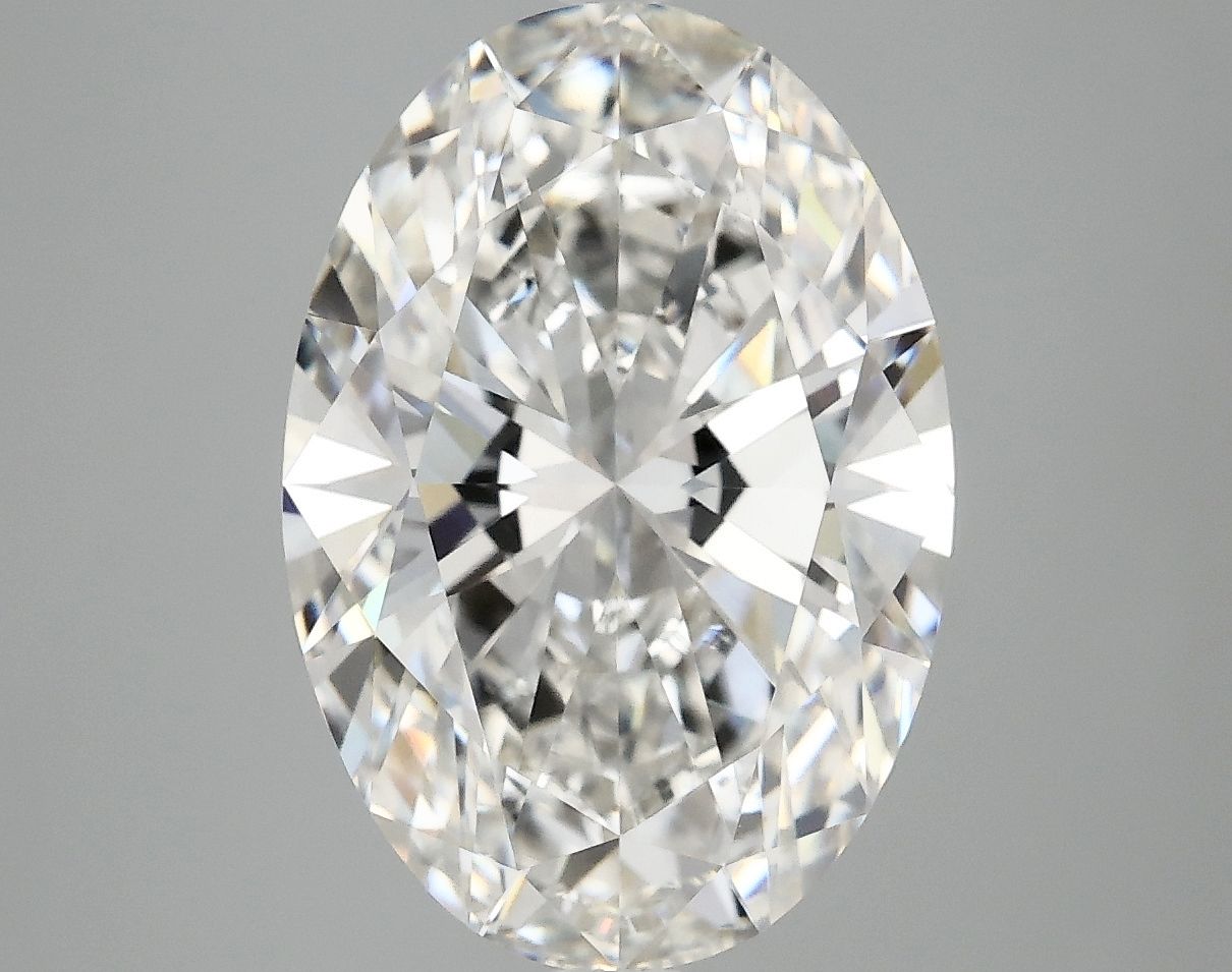 5.05 ct. oval Lab Grown Diamond front image