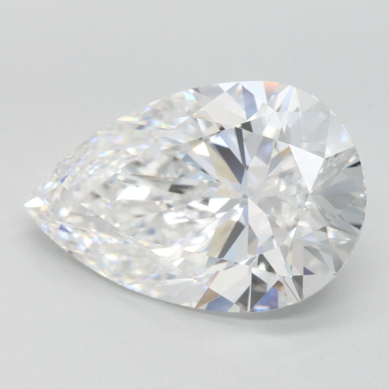 4.64 ct. pear Lab Grown Diamond front image