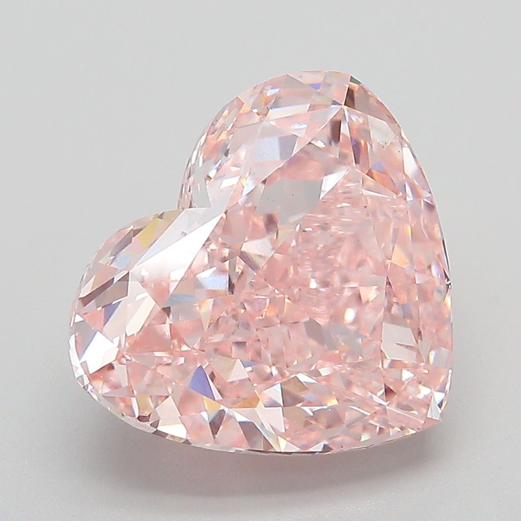 6.31 ct. heart Lab Grown Diamond front image
