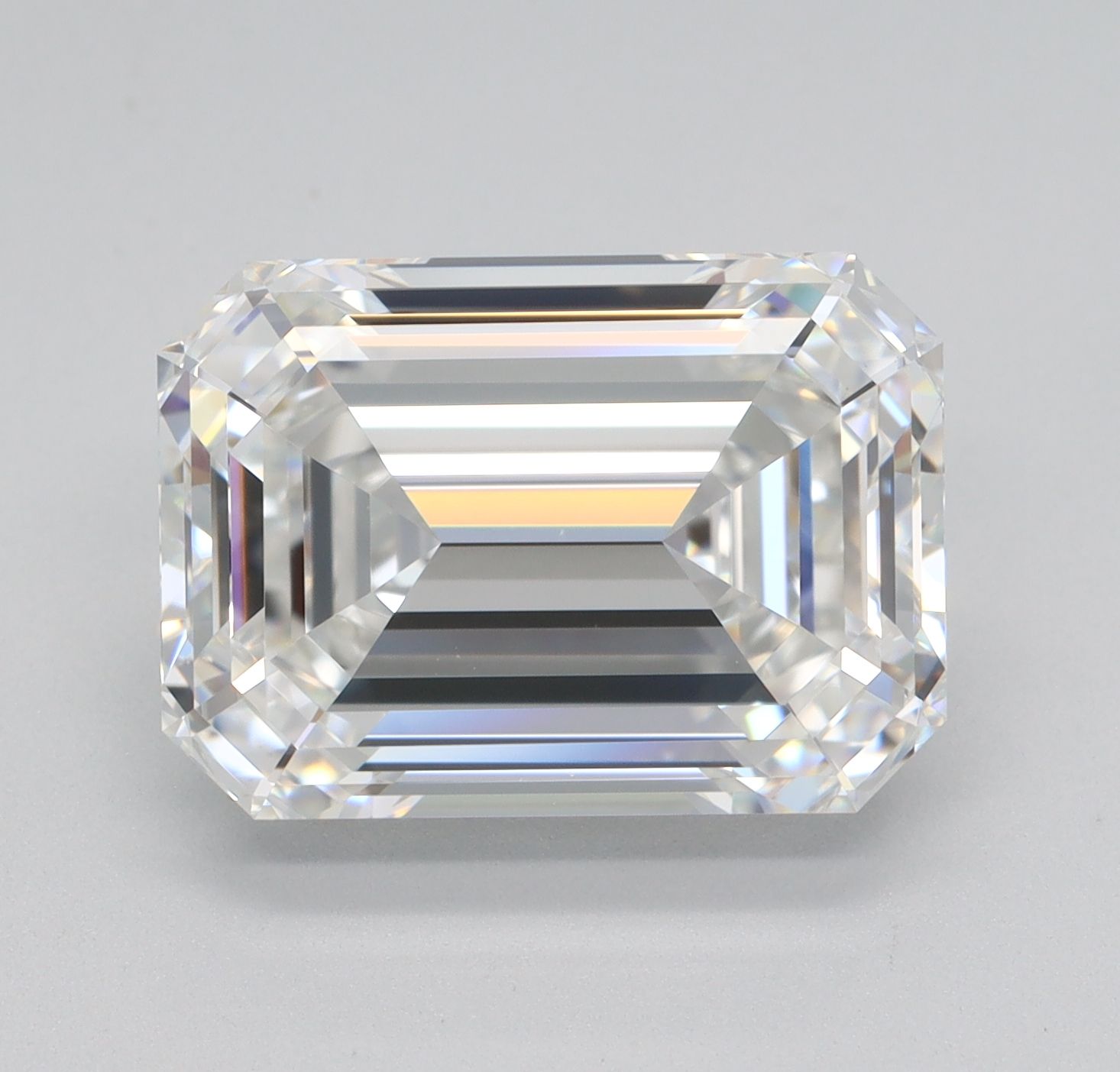 Diamant Émeraude 5.02 ct - Couleur F - Pureté VS1