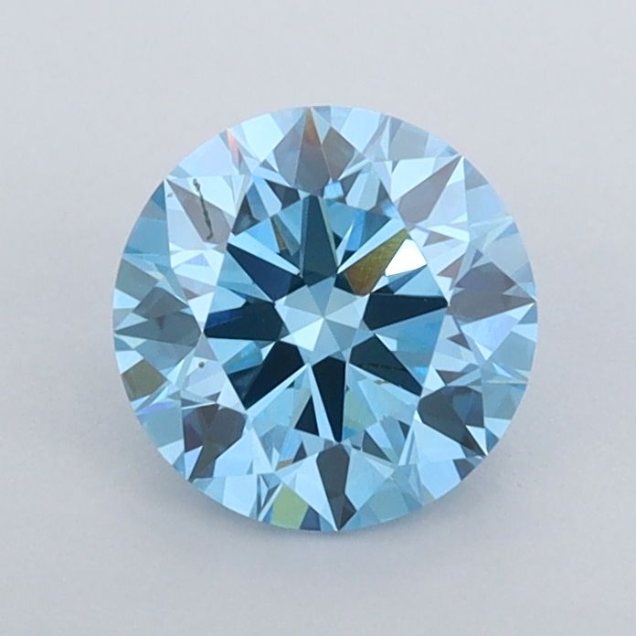0.98 CT Fancy Vivid Blue ROUND