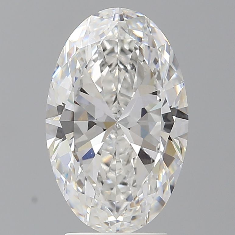 3.57 ct. oval Lab Grown Diamond front image